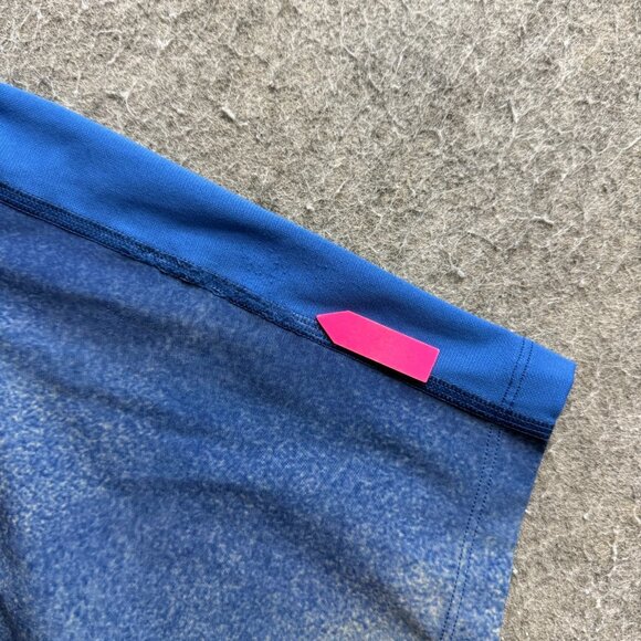 Lululemon License to Train Shorts Men L Blue Marbled Linerless 10" - Picture 15 of 16